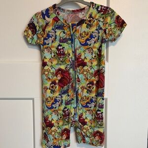 Little Snuggles Disney Lion King 9-12m Bamboo Viscose Shorty